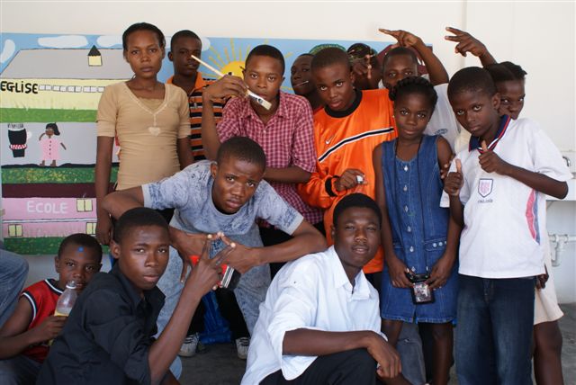 Participants aux ateliers de Jacmel Participants aux ateliers de Jacmel