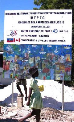 Panneau de chantier Cote Plage 18 Panneau de chantier Cote Plage 18