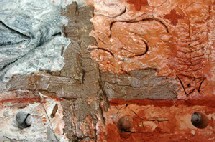 Détail de la plaque de Barbara Détail de la plaque de Barbara