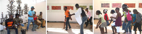 Atelier de danse 'Yanvalou' au Musée Georges Liautaud Atelier de danse 'Yanvalou' au Musée Georges Liautaud