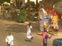 Rue de Dakar, mardi matin Rue de Dakar, mardi matin