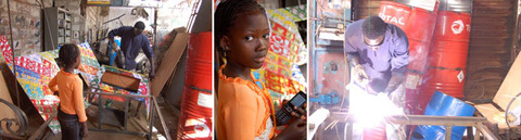 La naissance de Vivi – Maksaens, Dakar, février 2011 La naissance de Vivi – Maksaens, Dakar, février 2011