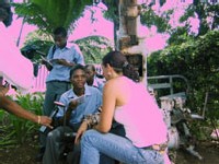 Écoliers très intéressés par le projet Écoliers très intéressés par le projet