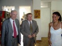 Bruno Bourg Brocq, Jacques Legendre et Barbara Prezeau Stephenson