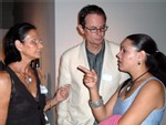 Reynald Lally, Christiane Bourbon et Barbara Prezeau Reynald Lally, Christiane Bourbon et Barbara Prezeau