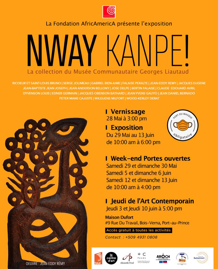 NWAY KANPE ! - Exposition, 29 mai - 13 juin 2021 à la Maison Dufort
