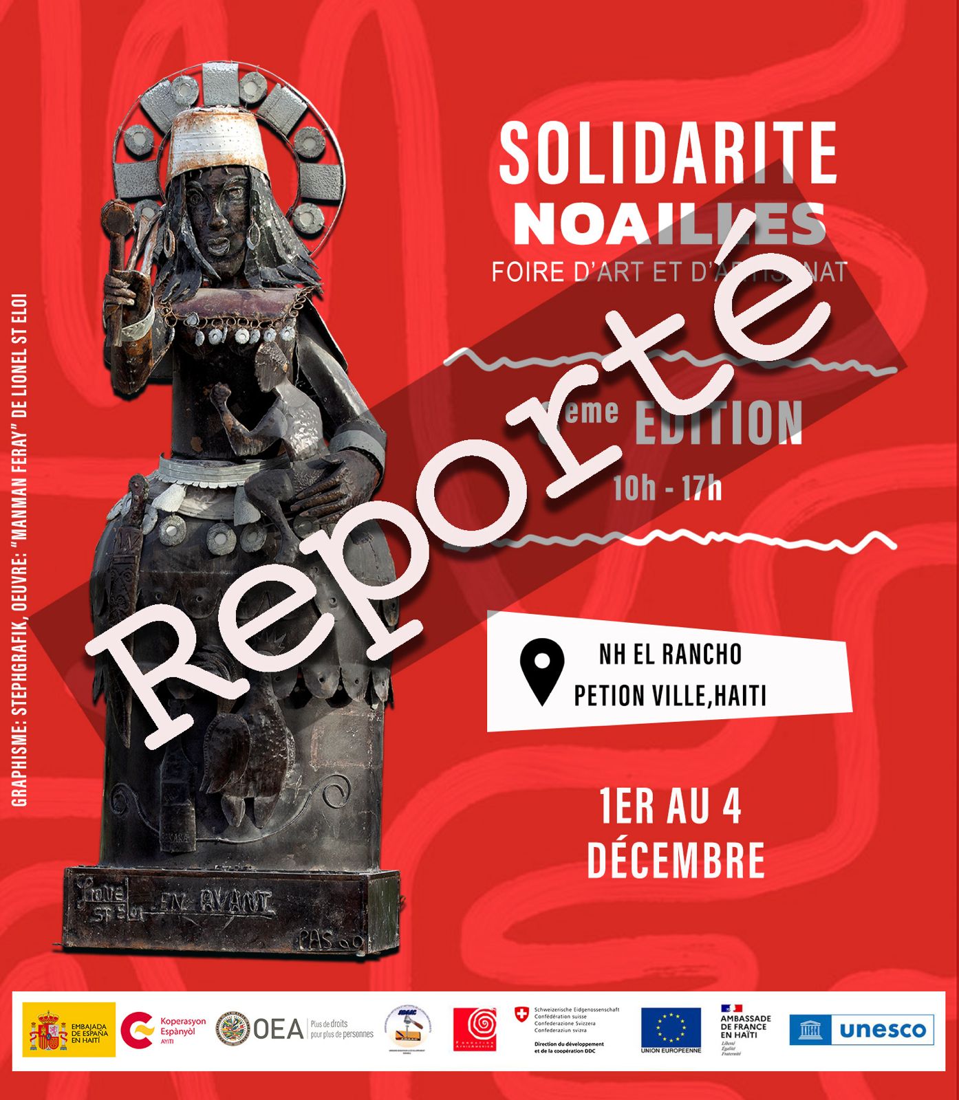 SOLIDARITÉ NOAILLES - Foire d'Art et d'Artisanat, 1er au 4 décembre 2024