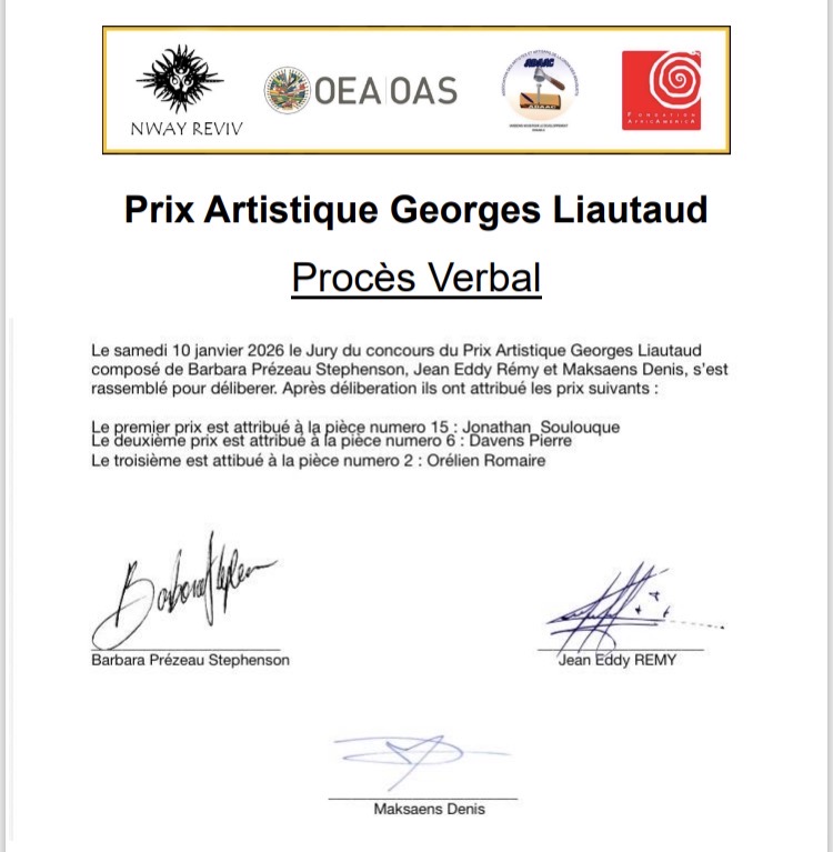 Gayan Pri Konkou Atistik Georges Liautaud