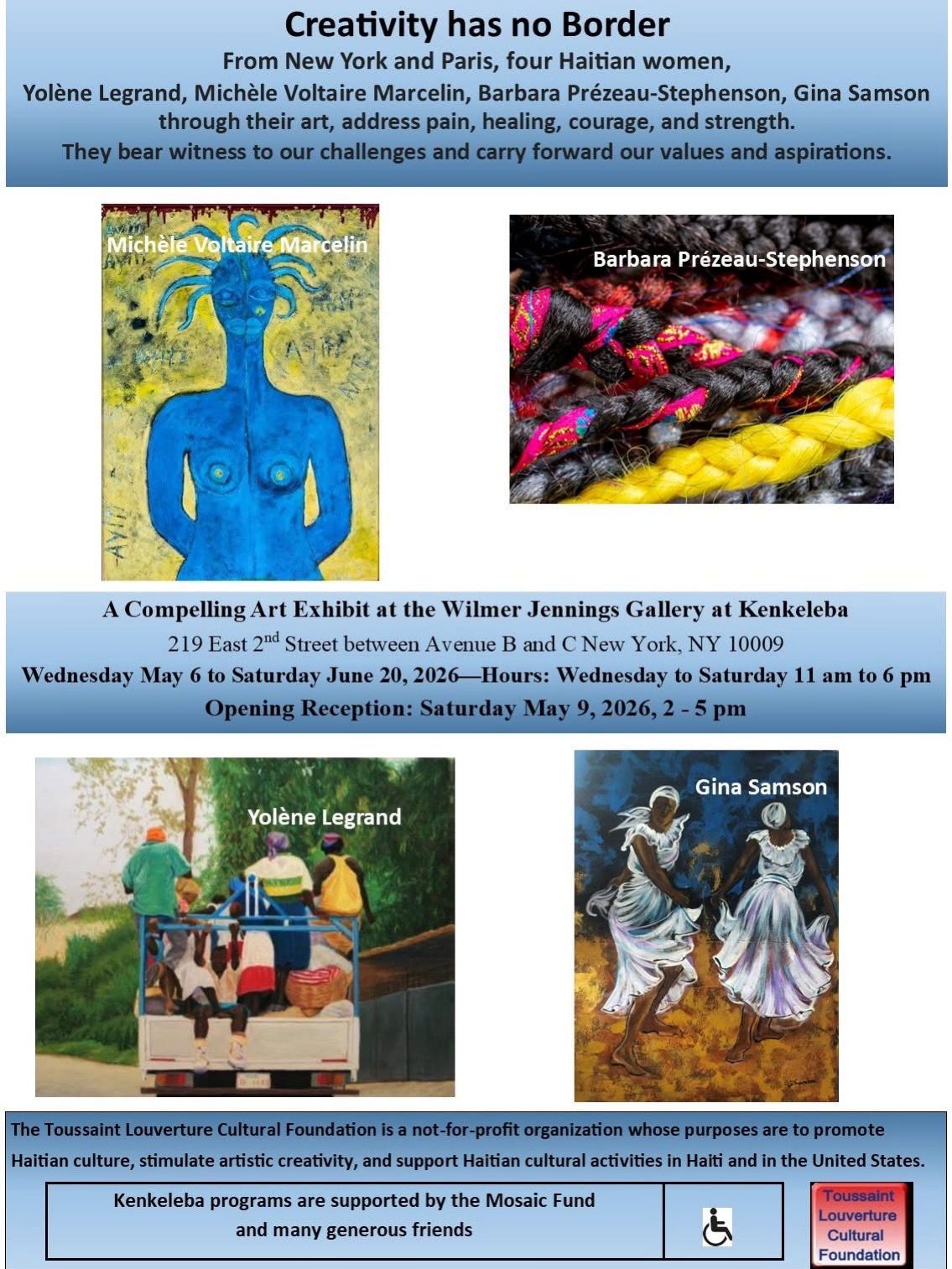 La Créativité n'a pas de frontières | EXPOSITION