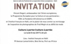 "Culture à porter / Culture à portée" - Vernissage / Défilé de mode, lundi 8 mai 2017, 6h pm, Institut Français en Haïti
