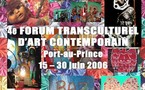 Le 4ème Forum Transculturel d’Art Contemporain