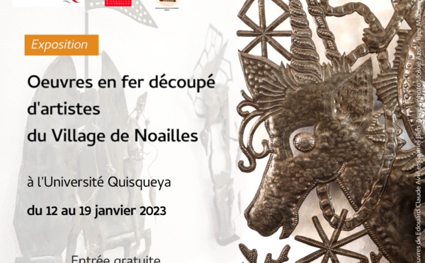 Exposition d'artistes de Noailles à l'Université Quisqueya