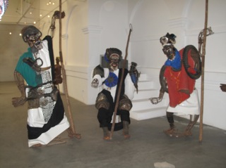 Sculptures installations de Joseph-Francis Sumégné