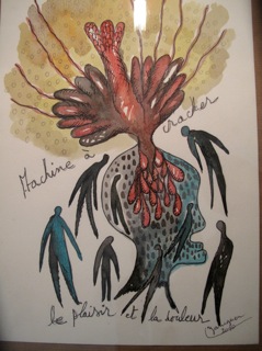 Dessins sur papier de Herve Yemguen (Cameroun) Dessins sur papier de Herve Yemguen (Cameroun)