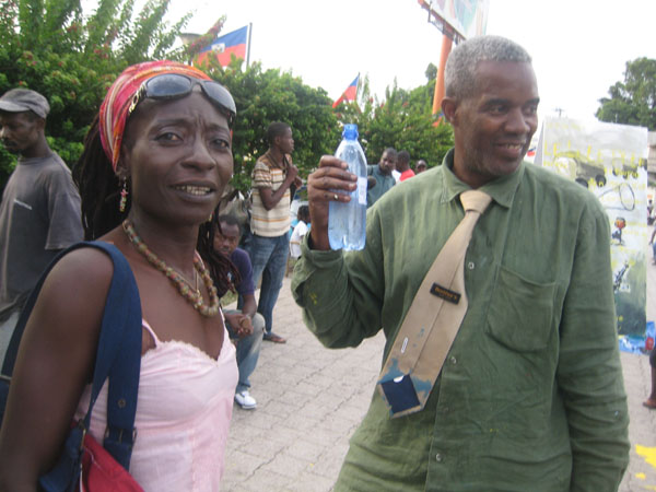 Edwige Aplogan (Bénin) et Hapdaphai (Martinique)