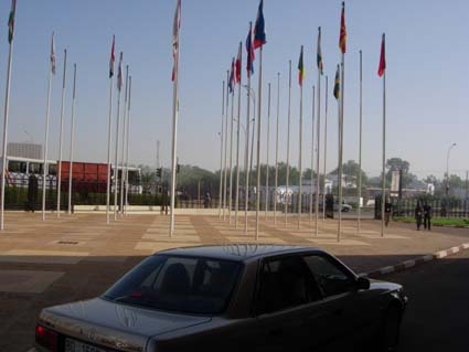 Une vue du Palais des Congrès Une vue du Palais des Congrès