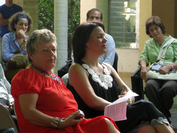 Mireille Ain (chercheuse) et Barbara Prézeau (coordonatrice) Mireille Ain (chercheuse) et Barbara Prézeau (coordonatrice)